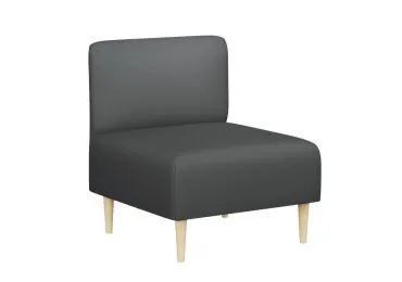 Пуф со спинкой Рикке R2 Camaro 32 графит Пуф со спинкой Рикке R2 Camaro 32 графит