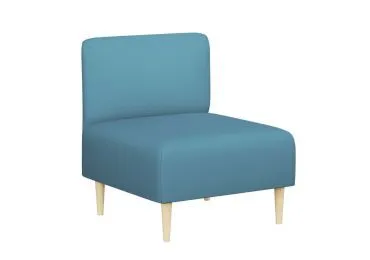 Пуф со спинкой Рикке R2 Camaro 21 бирюзовый Пуф со спинкой Рикке R2 Camaro 21 бирюзовый