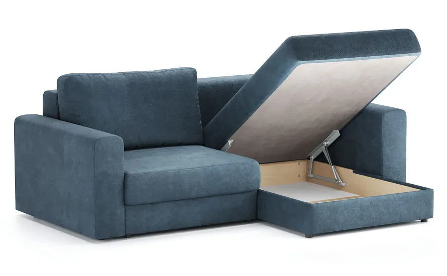 Диван угловой Ларсон 2М Nordic 78 сапфир - 3 Диван угловой Ларсон 2М Nordic 78 сапфир - 3