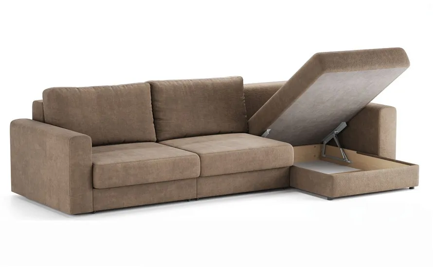 Диван угловой Ларсон 3М Nordic 30 орех - 3 Диван угловой Ларсон 3М Nordic 30 орех - 3